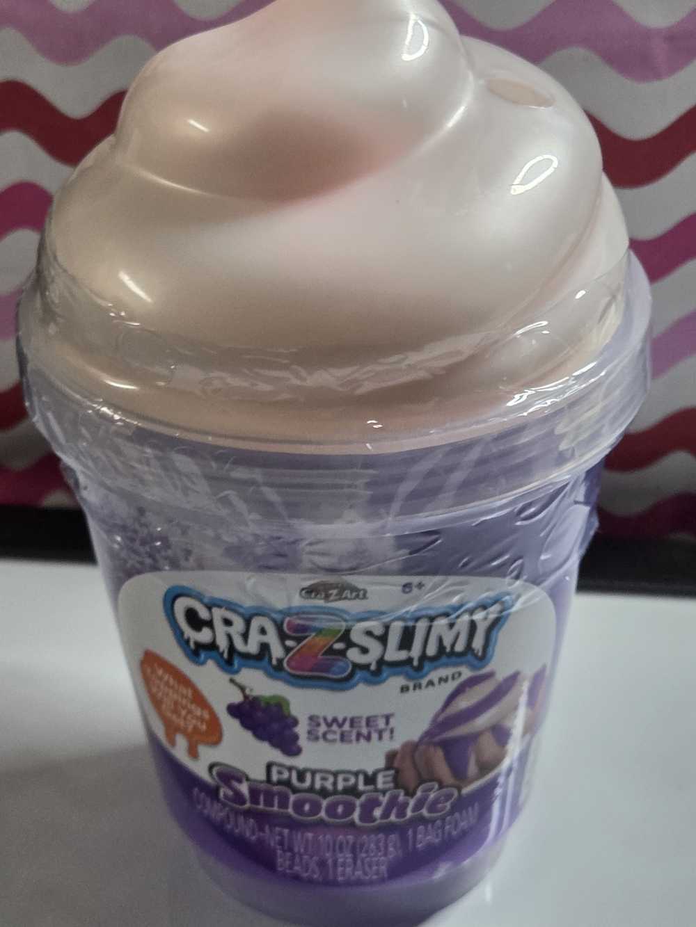 Purple Smoothie Crazy Slime For Kids